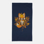 Autumn Kitsune-None-Beach-Towel-retrodivision