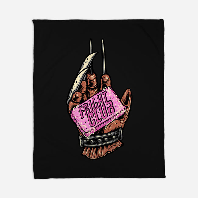 Fright Club-None-Fleece-Blanket-momma_gorilla