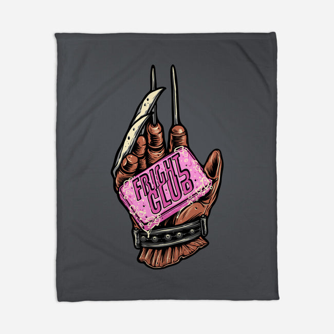 Fright Club-None-Fleece-Blanket-momma_gorilla