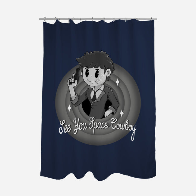 That's All Space Cowboy-None-Polyester-Shower Curtain-Tri haryadi