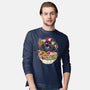 Ramen Eva-Mens-Long Sleeved-Tee-gaci