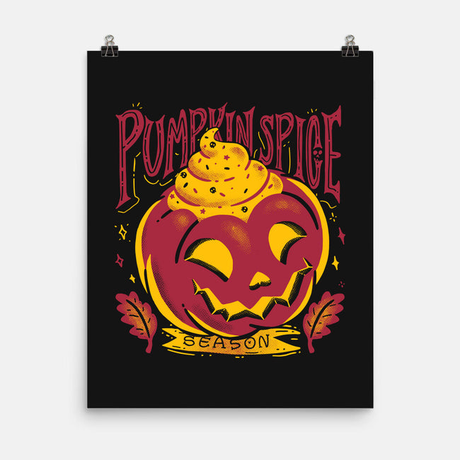 Pumpkin Flavor-None-Matte-Poster-estudiofitas