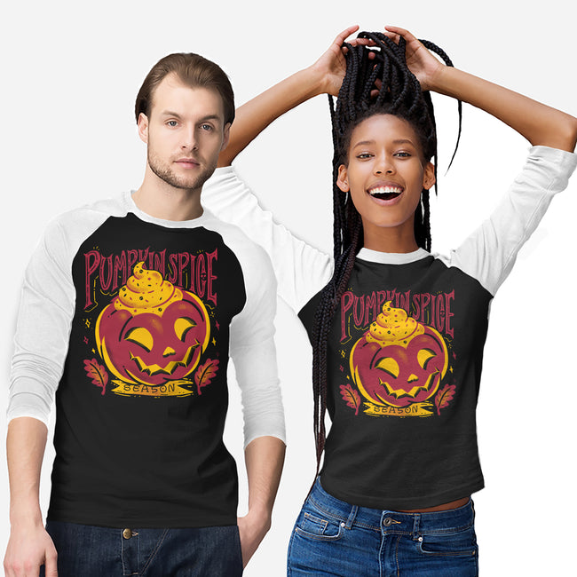 Pumpkin Flavor-Unisex-Baseball-Tee-estudiofitas