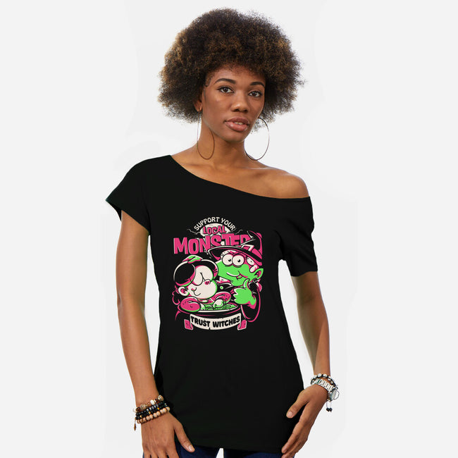 Support Your Local Witch-Womens-Off Shoulder-Tee-estudiofitas