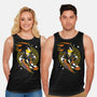 Black Heart-Unisex-Basic-Tank-GoblinTengu