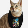 Blue Heart-Cat-Bandana-Pet Collar-GoblinTengu