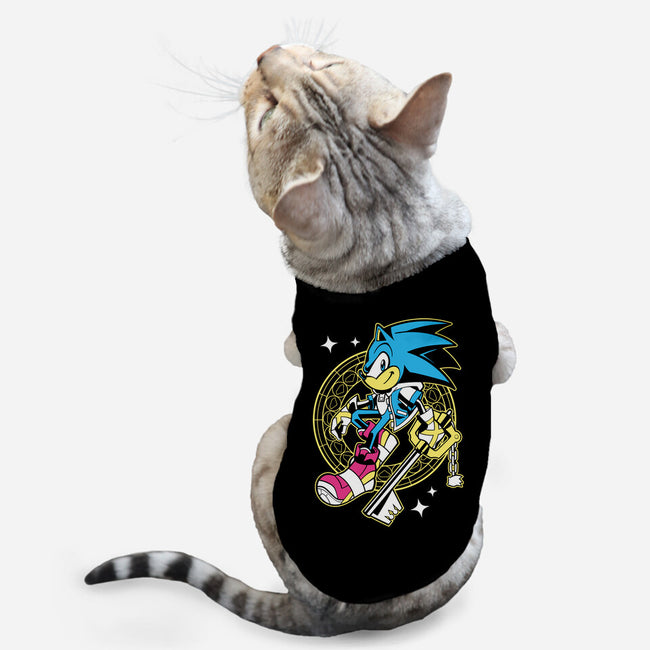 Blue Heart-Cat-Basic-Pet Tank-GoblinTengu