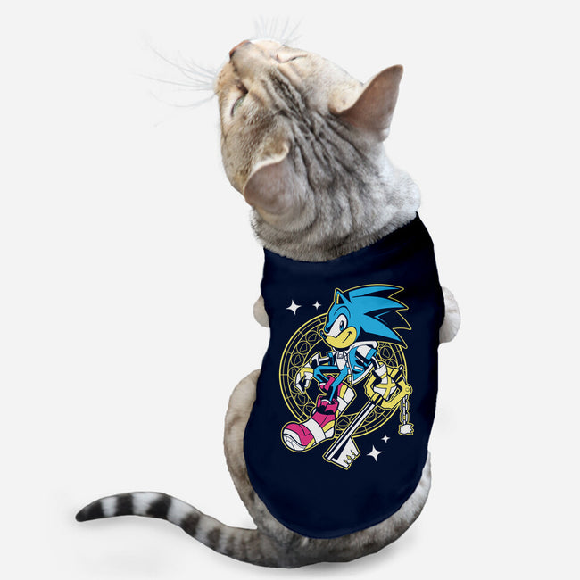 Blue Heart-Cat-Basic-Pet Tank-GoblinTengu