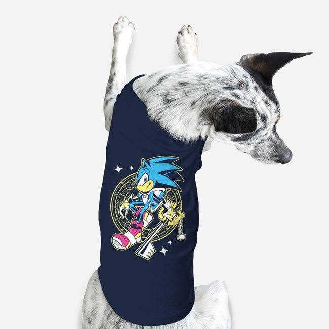 Blue Heart-Dog-Basic-Pet Tank-GoblinTengu