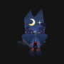 Bluey Night-None-Glossy-Sticker-dandingeroz