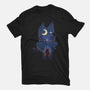 Bluey Night-Mens-Basic-Tee-dandingeroz