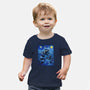 Starry Saturn-Baby-Basic-Tee-daobiwan