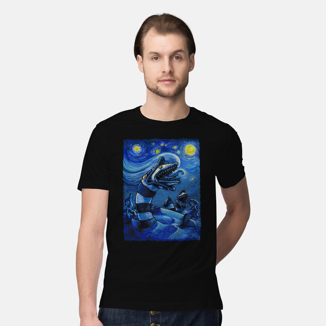 Starry Saturn-Mens-Premium-Tee-daobiwan