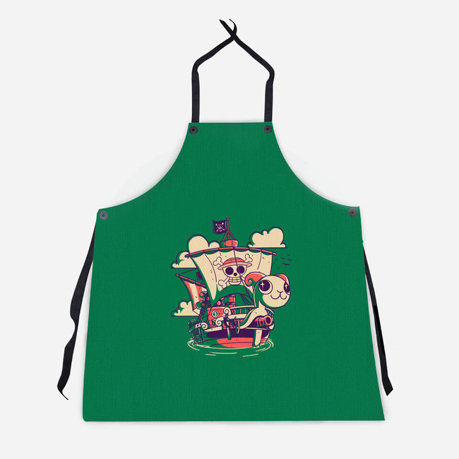 Straw Hat Ship-Unisex-Kitchen-Apron-estudiofitas