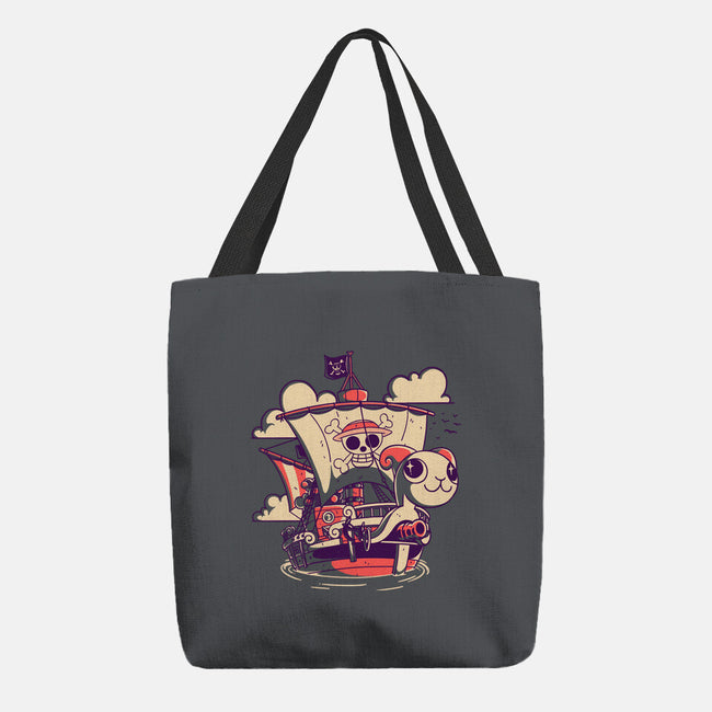 Straw Hat Ship-None-Basic Tote-Bag-estudiofitas