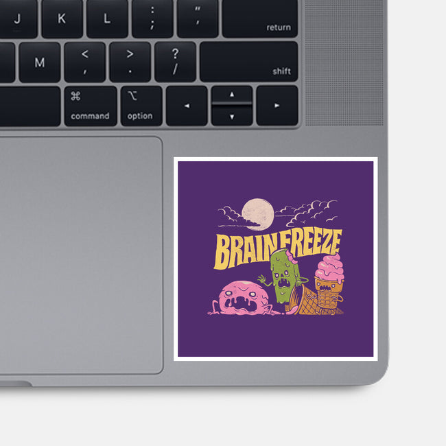 Brain Freeze-None-Glossy-Sticker-dfonseca