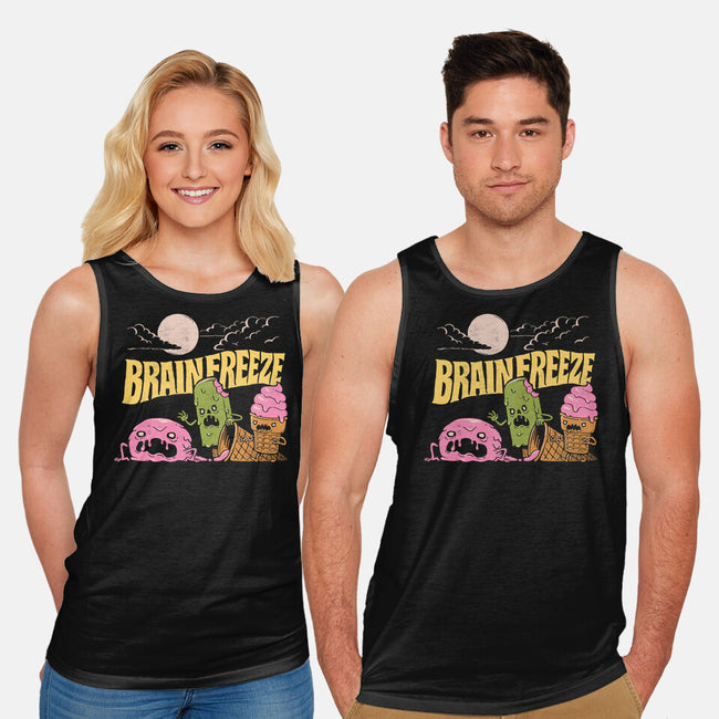 Brain Freeze-Unisex-Basic-Tank-dfonseca