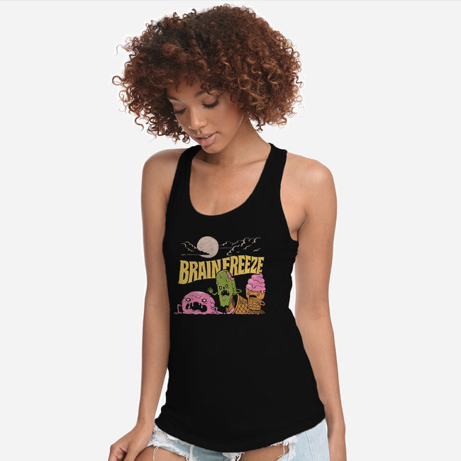 Brain Freeze-Womens-Racerback-Tank-dfonseca