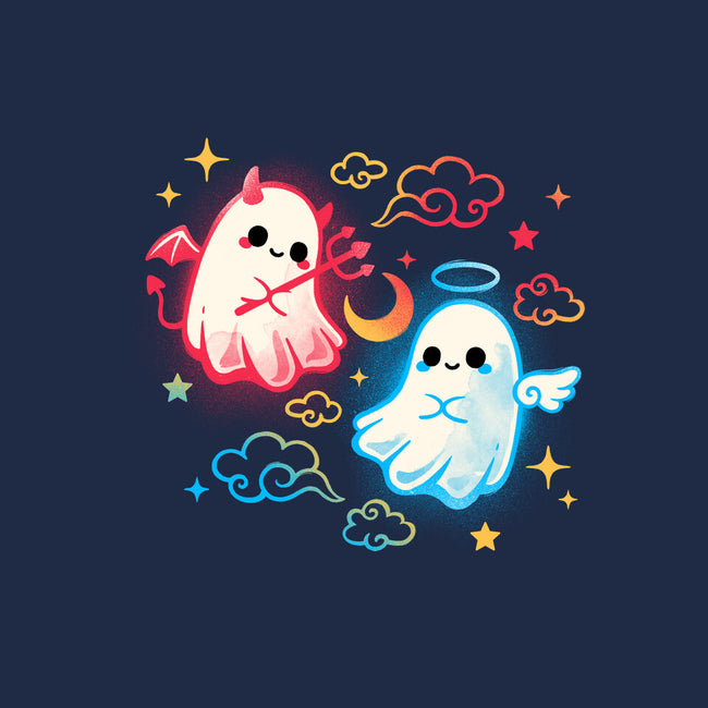 Angel Devil Ghosts-Dog-Basic-Pet Tank-NemiMakeit