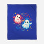 Angel Devil Ghosts-None-Fleece-Blanket-NemiMakeit