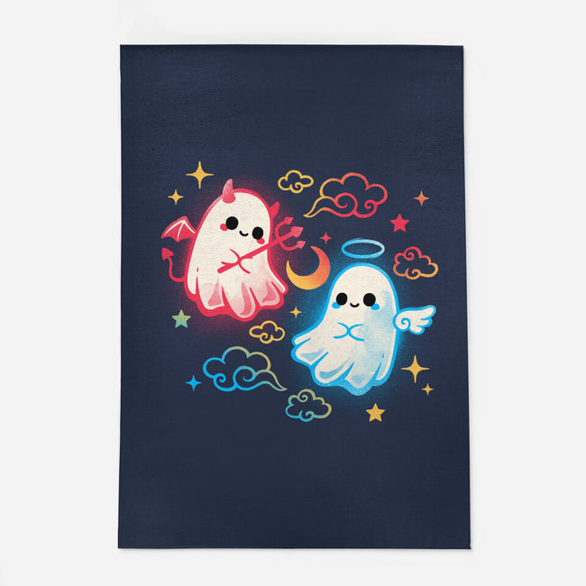 Angel Devil Ghosts-None-Indoor-Rug-NemiMakeit