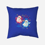 Angel Devil Ghosts-None-Removable Cover-Throw Pillow-NemiMakeit