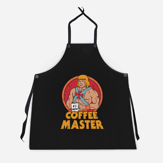 He-Man Coffee Master-Unisex-Kitchen-Apron-Melonseta