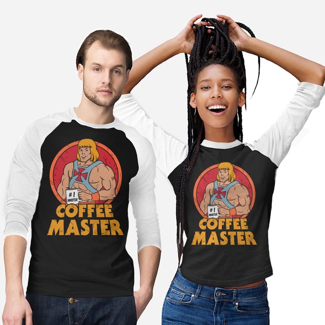 He-Man Coffee Master-Unisex-Baseball-Tee-Melonseta