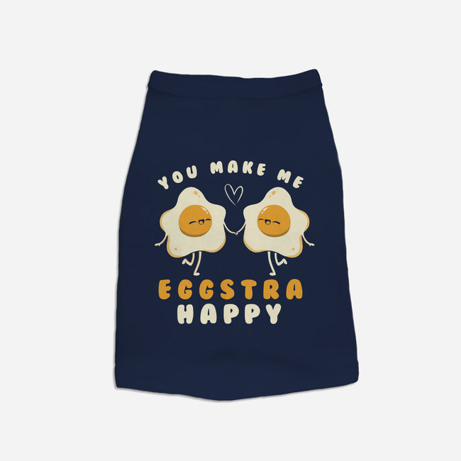 You Make Me Eggstra Happy-Cat-Basic-Pet Tank-tobefonseca