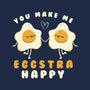 You Make Me Eggstra Happy-Youth-Basic-Tee-tobefonseca