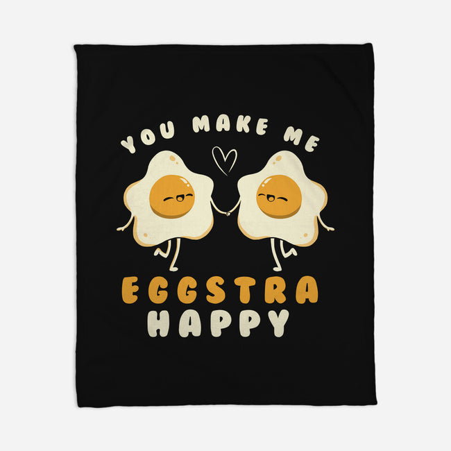 You Make Me Eggstra Happy-None-Fleece-Blanket-tobefonseca