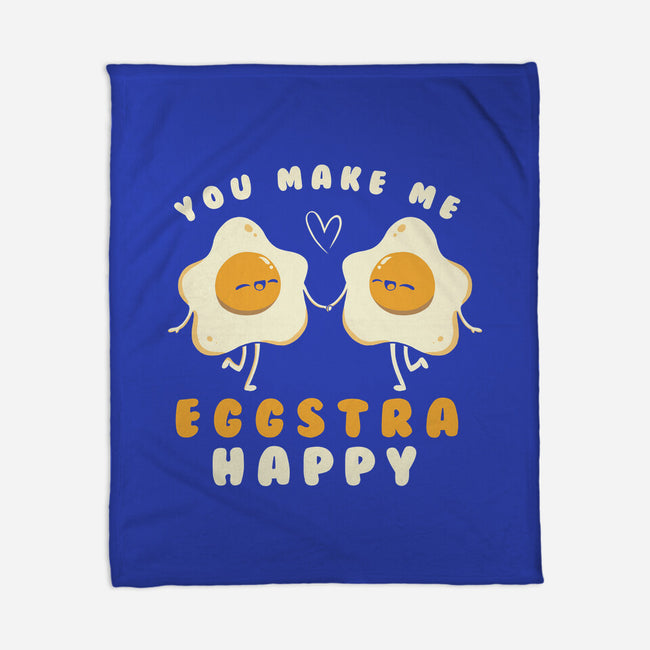 You Make Me Eggstra Happy-None-Fleece-Blanket-tobefonseca