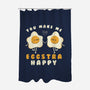 You Make Me Eggstra Happy-None-Polyester-Shower Curtain-tobefonseca