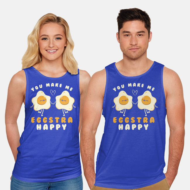 You Make Me Eggstra Happy-Unisex-Basic-Tank-tobefonseca