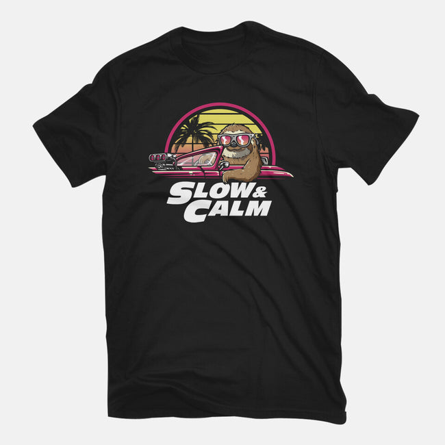 Slow And Calm-Womens-Basic-Tee-Olipop