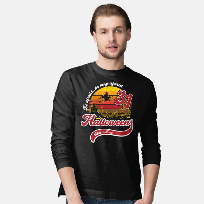 Be Afraid-Mens-Long Sleeved-Tee-DrMonekers