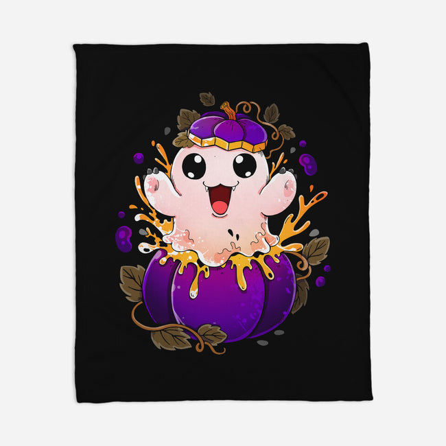 Pumpkin Intelligence-None-Fleece-Blanket-Vallina84