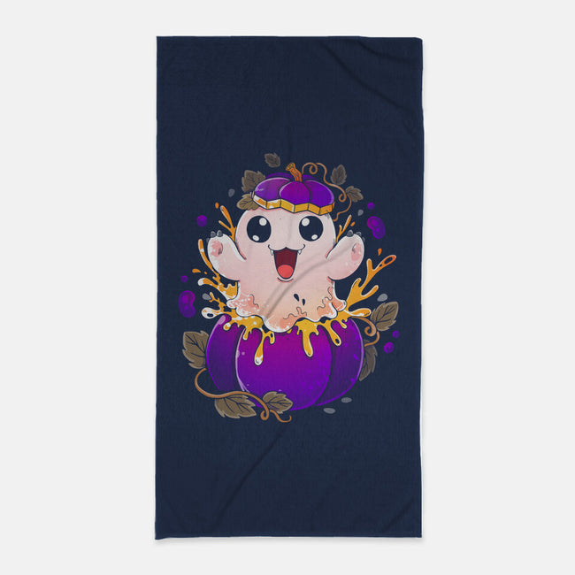 Pumpkin Intelligence-None-Beach-Towel-Vallina84