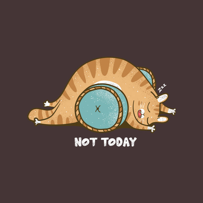 Not Today Cat-Womens-Basic-Tee-turborat14