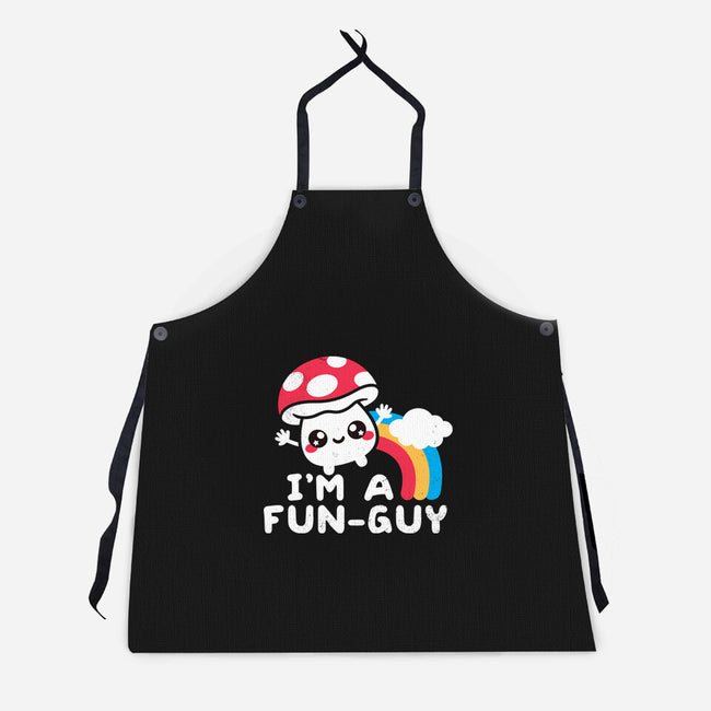 I'm A Fun Guy-Unisex-Kitchen-Apron-NemiMakeit