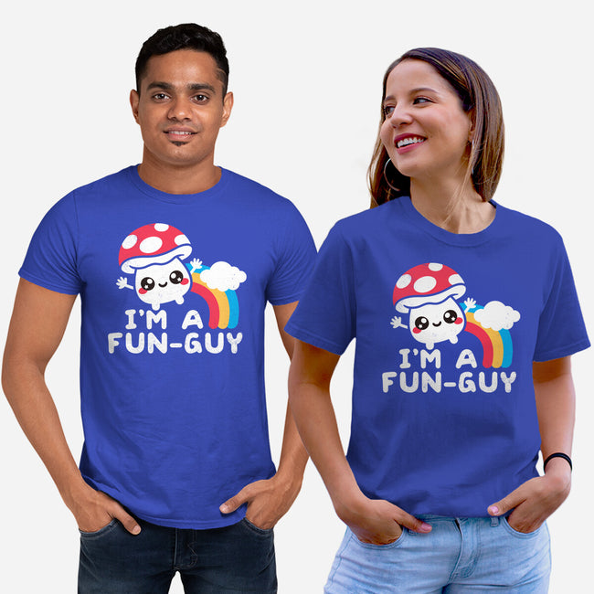 I'm A Fun Guy-Unisex-Basic-Tee-NemiMakeit