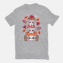 Mushrooms Embroidery Patch-Mens-Heavyweight-Tee-NemiMakeit