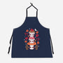 Mushrooms Embroidery Patch-Unisex-Kitchen-Apron-NemiMakeit