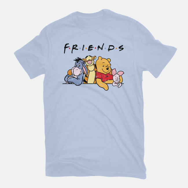 Animal Friends-Unisex-Basic-Tee-turborat14