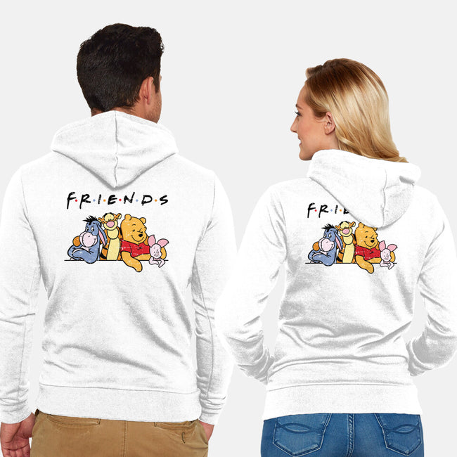 Animal Friends-Unisex-Zip-Up-Sweatshirt-turborat14