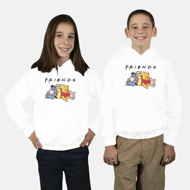 Animal Friends-Youth-Pullover-Sweatshirt-turborat14