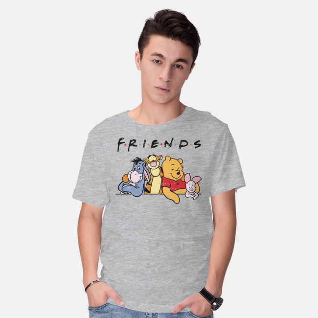 Animal Friends-Mens-Basic-Tee-turborat14