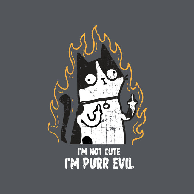 I'm Purr Evil-Unisex-Basic-Tee-turborat14