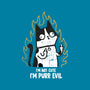 I'm Purr Evil-None-Fleece-Blanket-turborat14