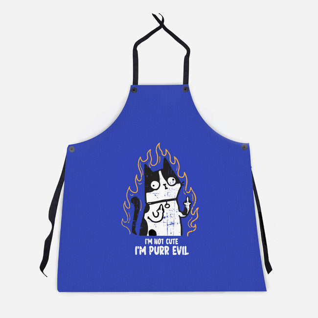 I'm Purr Evil-Unisex-Kitchen-Apron-turborat14